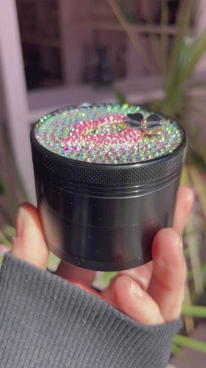 Rhinestone Kiss Grinder