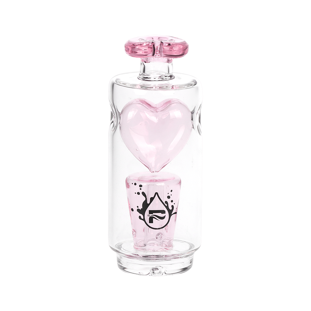 Pink Heart Bubbler Attachment for Puffco Peak & Peak Pro