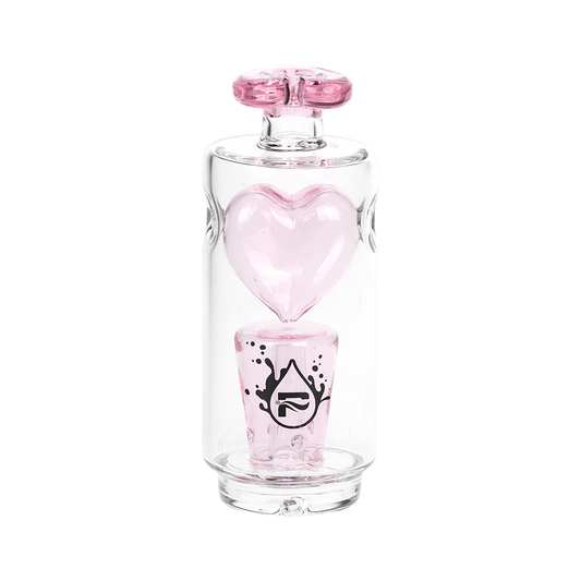 Pink Heart Bubbler Attachment for Puffco Peak & Peak Pro