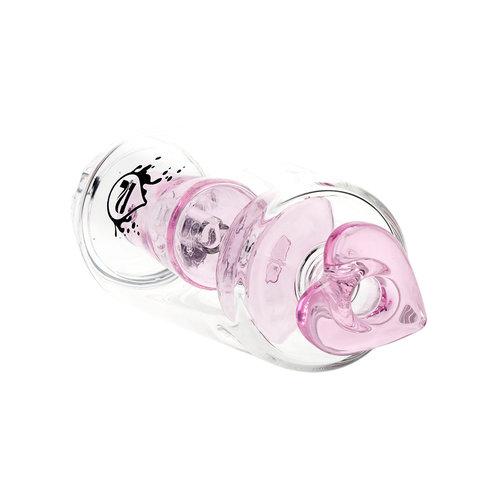Pink Heart Bubbler Attachment for Puffco Peak & Peak Pro
