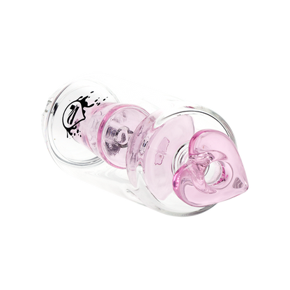 Pink Heart Bubbler Attachment for Puffco Peak & Peak Pro