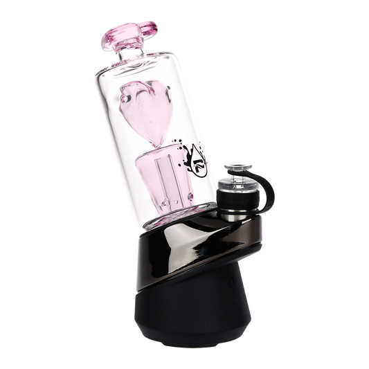 Pink Heart Bubbler Attachment for Puffco Peak & Peak Pro
