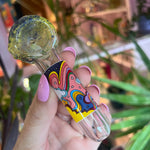 Rainbow Universe Glass Pipe from the best smoke shop on the internet