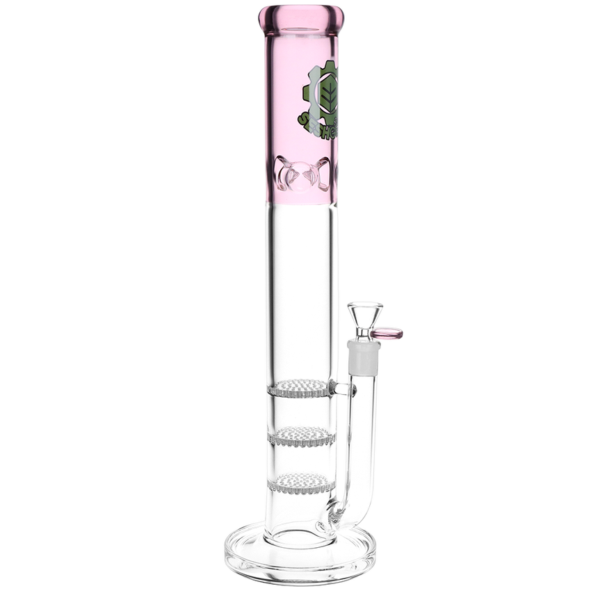 Triple Honeycomb Perc Water Pipe