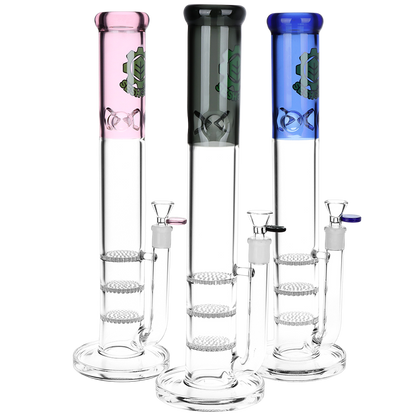 Triple Honeycomb Perc Water Pipe