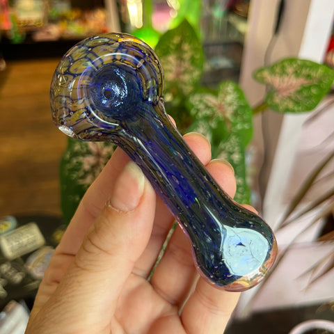 small oil slick glass pipe from the best smoke shop near me