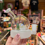 snow globe bong from the best smoke shop in plymouth