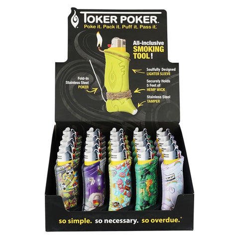 Toker Poker Lighter Case - Flashback