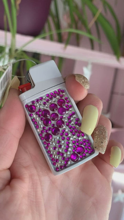 Glitter Mini Bic Lighter Case