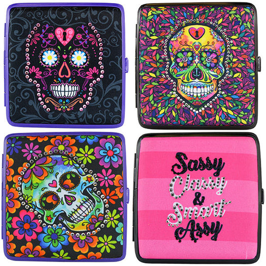 Rhinestone Cig Case Wallet