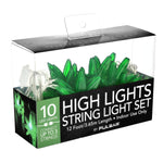 LED Green Leaf String Light Set