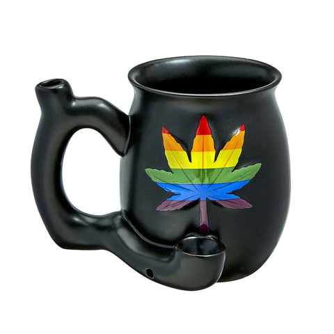 Rainbow Leaf Mug Pipe