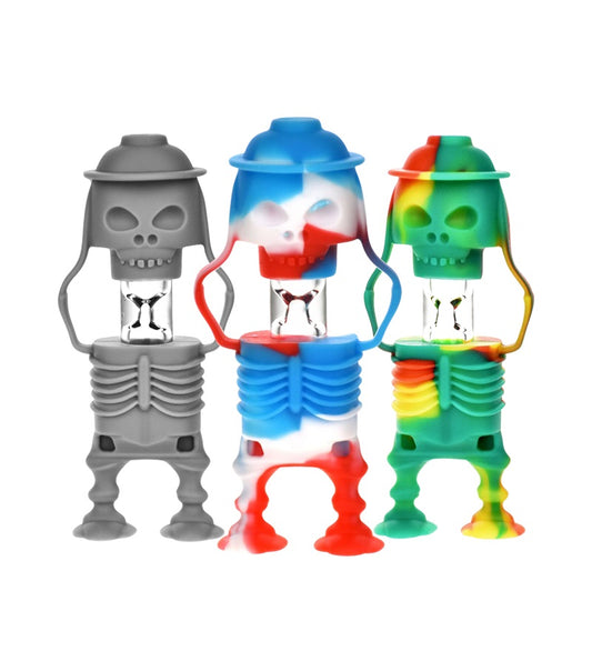 Silicone Skeleton One-hitter
