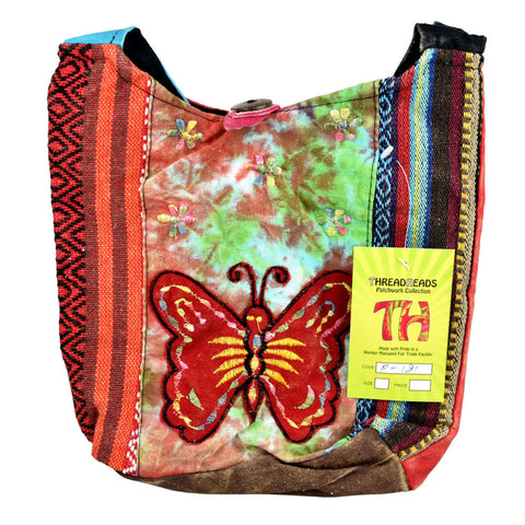 Tie Dye Butterfly Crossbody Bag