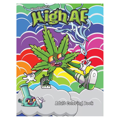 High AF Adult Coloring Book