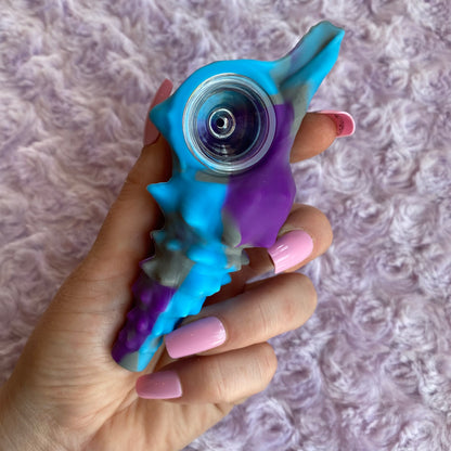 Silicone Seashell Pipe