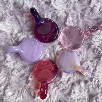 Pirate Girl Glass Pendant
