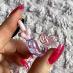 Glitter Filled Mini Mermaid Pendant