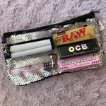 Silver Sequin Rolling Set