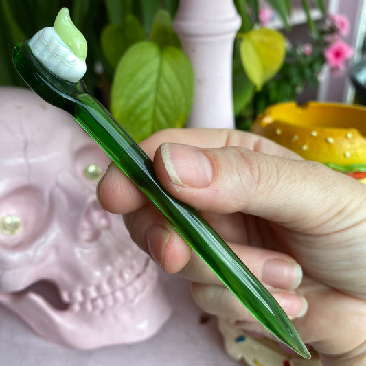 Toothbrush Glass Tool