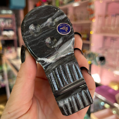 Onyx Skull Pipe