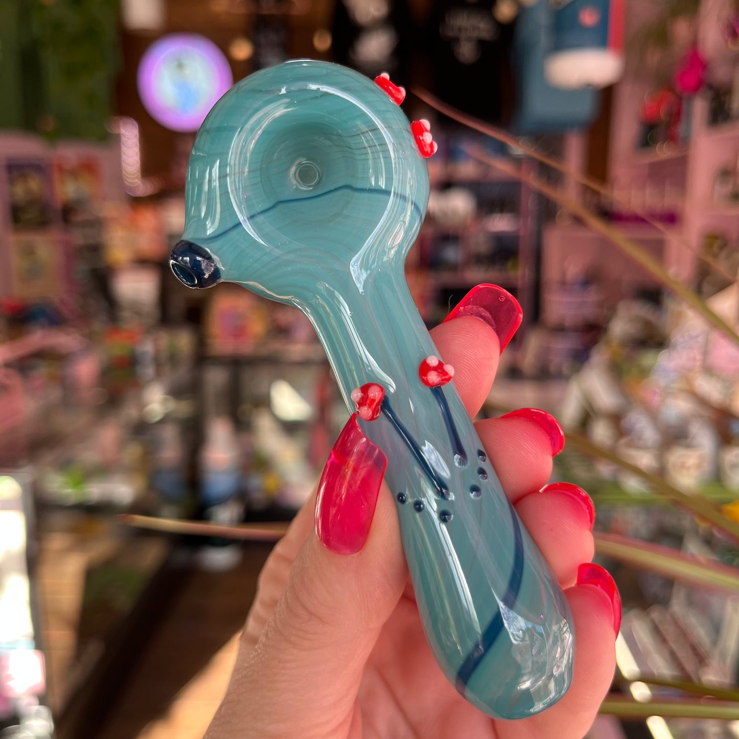 Colored Critter Glass Pipe
