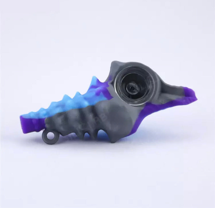 Silicone Seashell Pipe