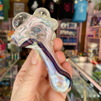 Color Swirl Dichro Glass Pipe