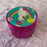 Pink Cartoon 4 Piece Grinder