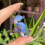 Seahorse Glass Pendant