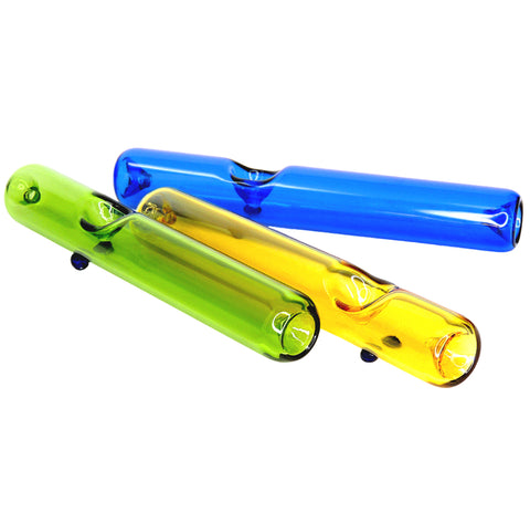 Colored Glass Steamroller Pipe