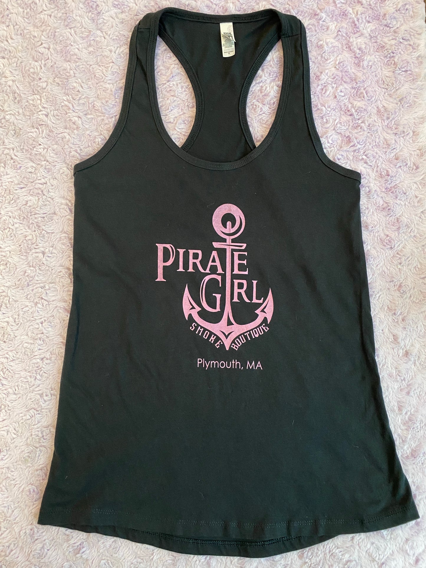 Pirate Girl Anchor Logo Tank