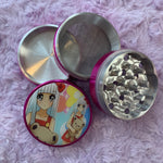 Pink Cartoon 4 Piece Grinder
