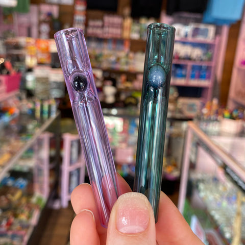 UV Rainbow Glass Pipe – Pirate Girl Smoke Boutique