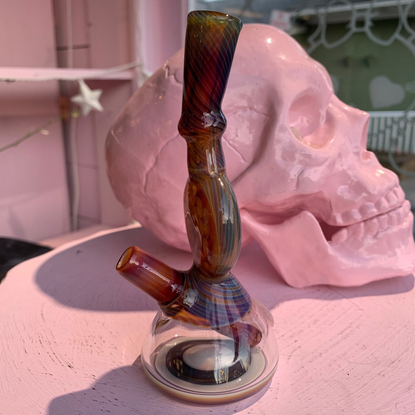 Heady Honeycomb Glass Rig