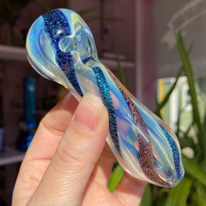 Dichro Swirl Glass Pipe