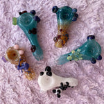 Critter Glass Pipe with Frit