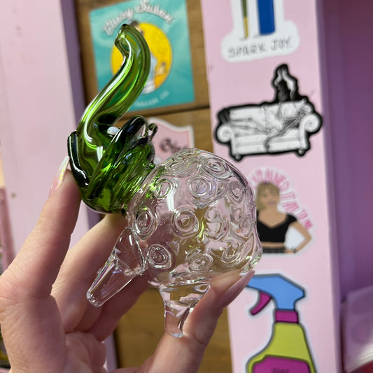 Clear Elephant Pipe