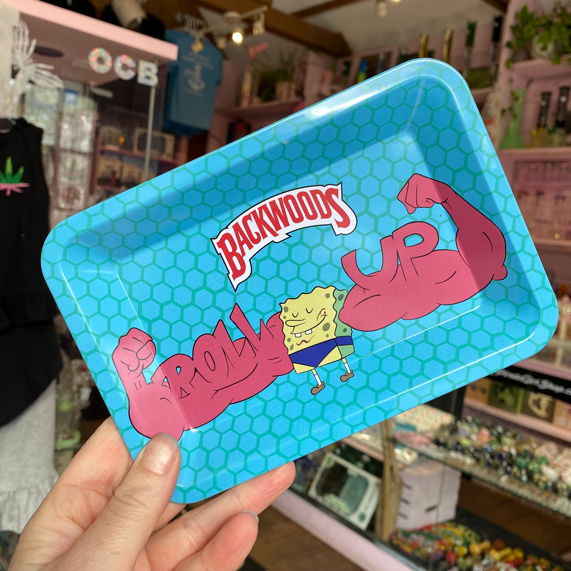Spongeguy Spongeguy Roll Up Tray – Pirate Girl Smoke Boutique