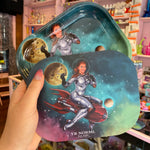 Space Girl Rolling Tray and Lid