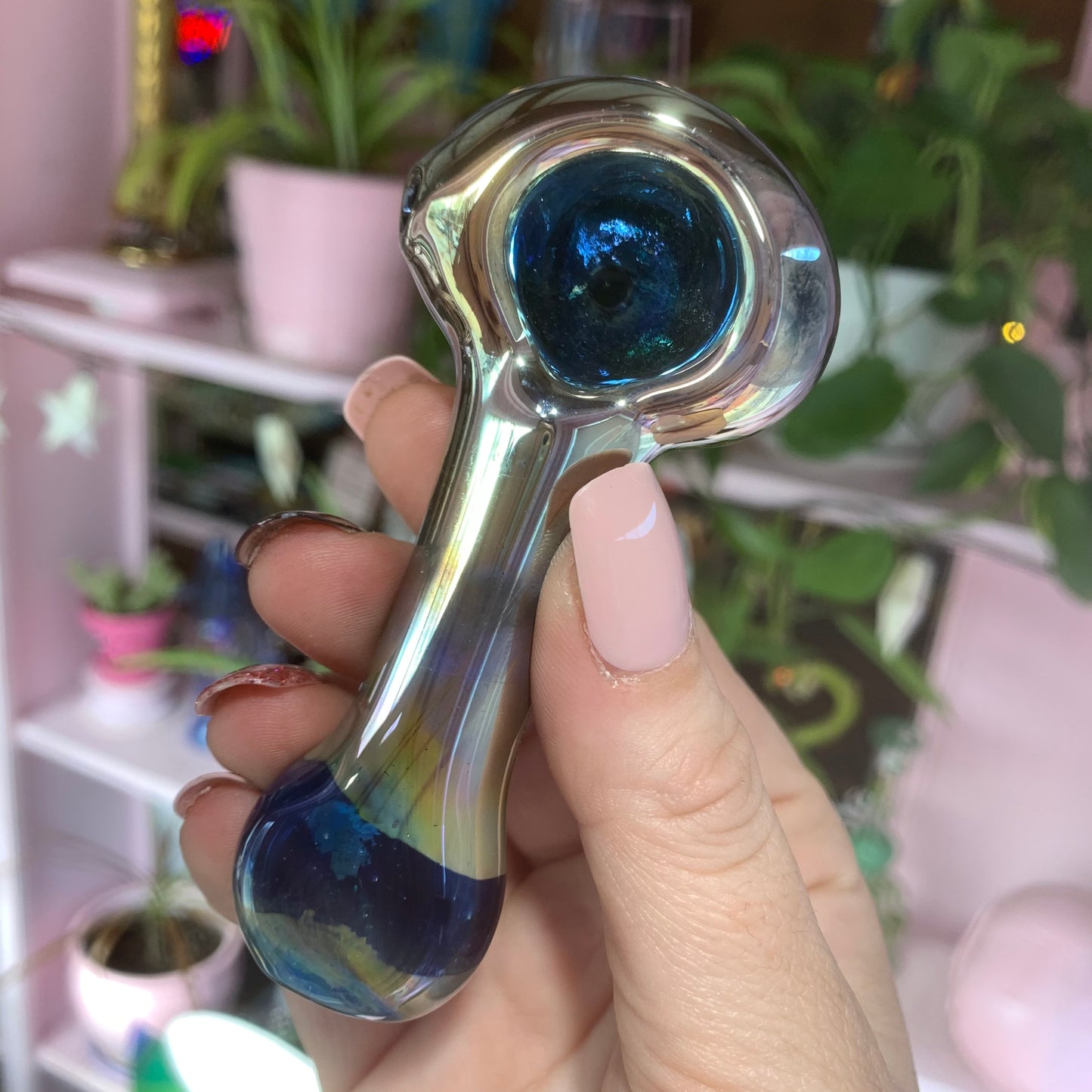 Oil Slick Glass Pipe