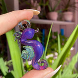 Seahorse Glass Pendant