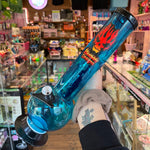 Headway Acrylic Water Pipe with Knuckle Holder
