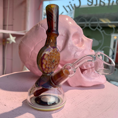 Heady Honeycomb Glass Rig
