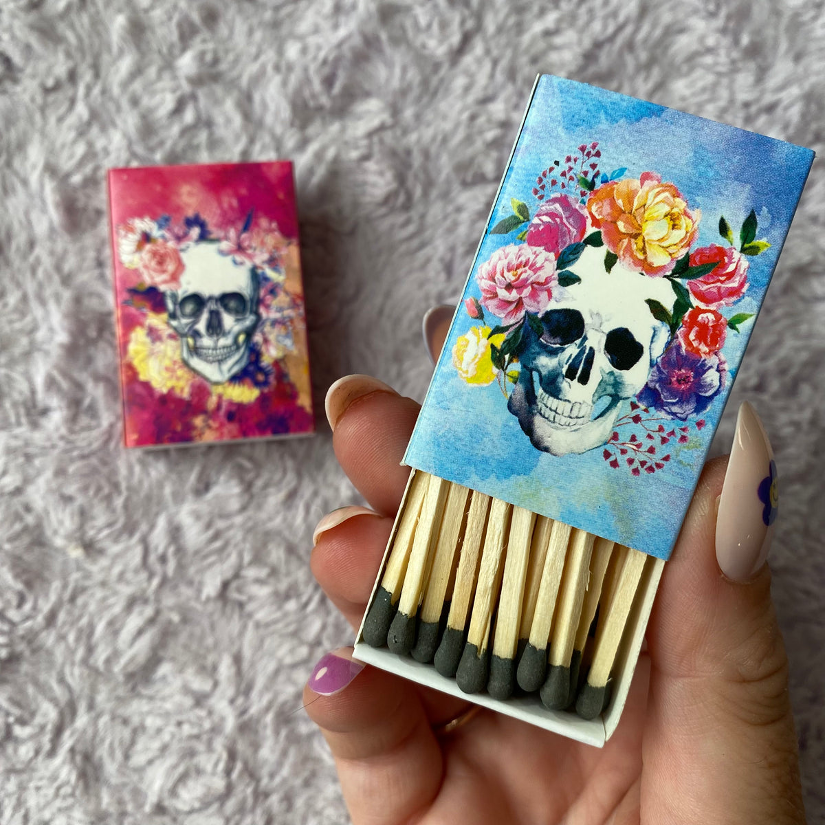 Pretty Skull Matchbox β Pirate Girl Smoke Boutique