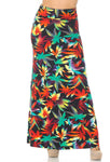 Leafy Maxi Skirt