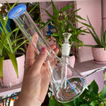 Clear Beaker Water Pipe with Ice Catch