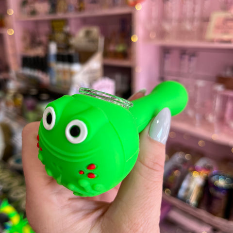 Silicone Frog Pipe
