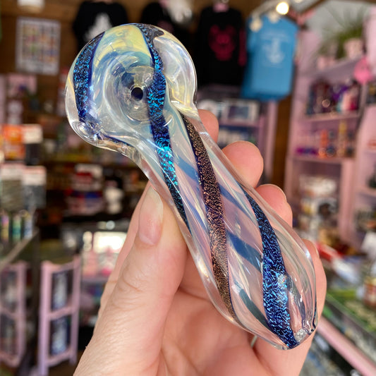 Dichro Swirl Glass Pipe
