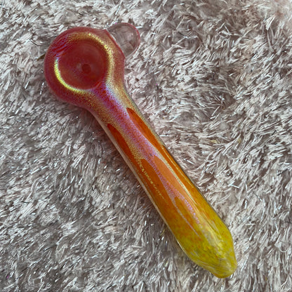 Twisted Image Dichro Glass Pipe